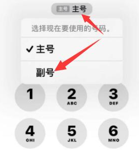 吴中苹果14维修店分享iPhone 14 Pro Max使用副卡打电话的方法 